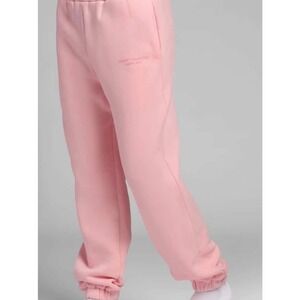 COMFRT‎ Collection Pastel Edit Pink High Waisted Fleece Jogger Sweatpants